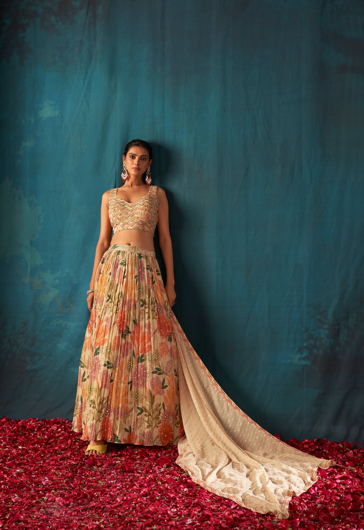 chinone fabric - peach blossom beige