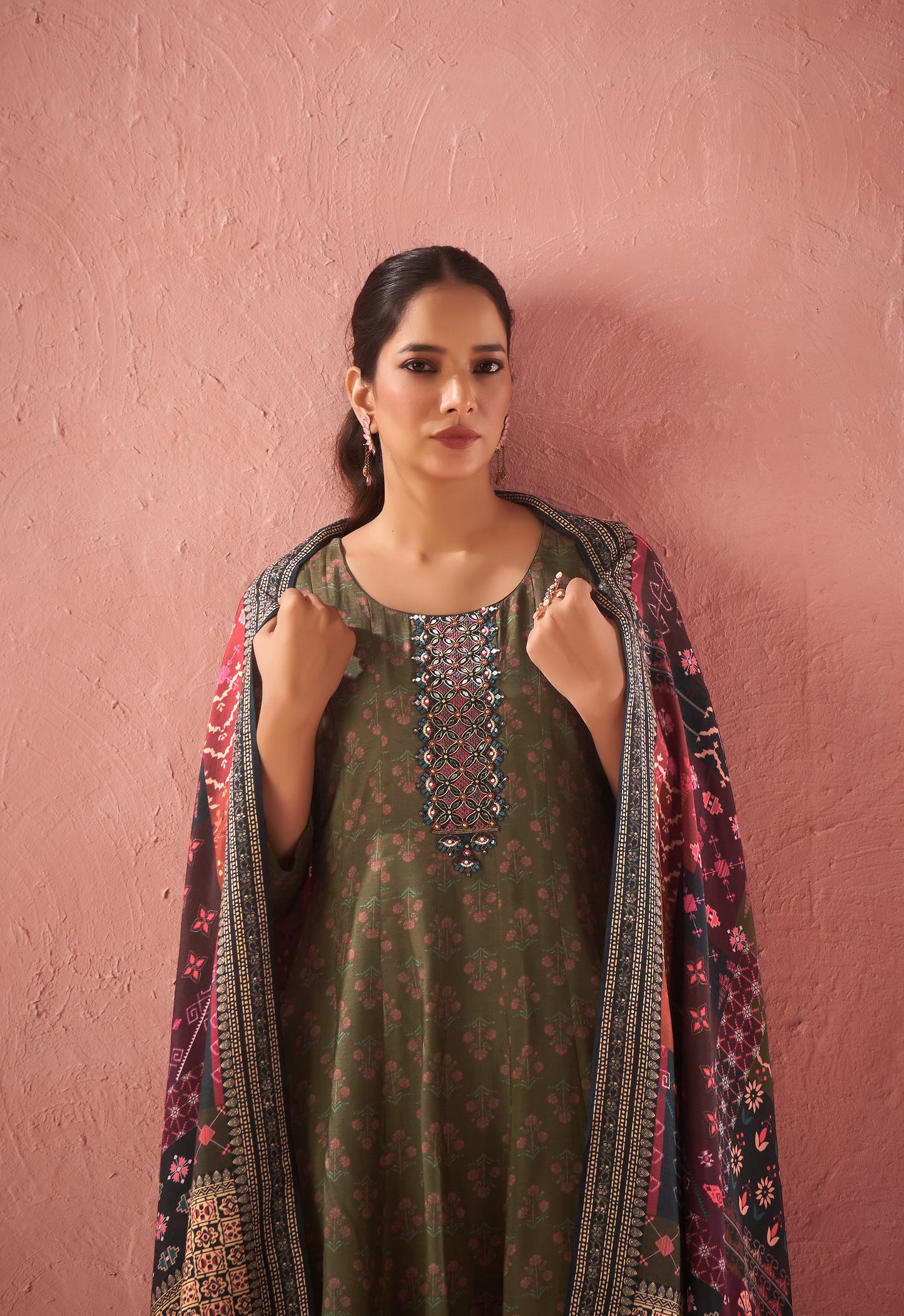 adhira – meadow charm green