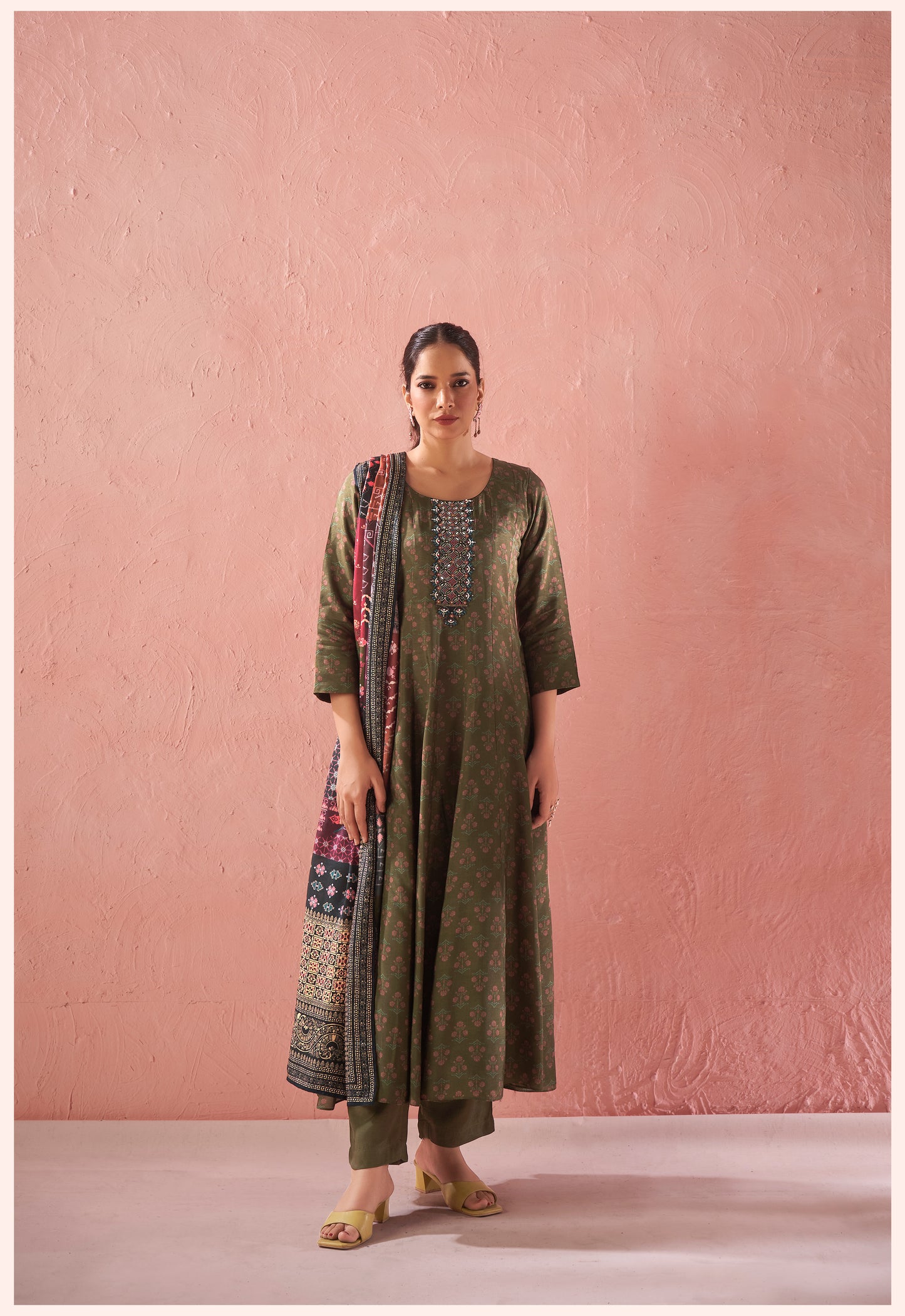 adhira – meadow charm green